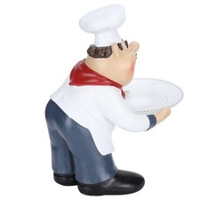 Chef Nut Tray Statue For Shop