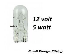 Sewing Machine Wedge Push in Light Bulb 12v 5w 12volts 5watts Fits Singer