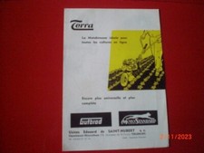 OLD GUTBROD TERRA MOTOTORSTANDARD TILLER ADVERTISING BROCHURE
