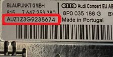 AUDI RADIO CODE - AUDI RADIO
