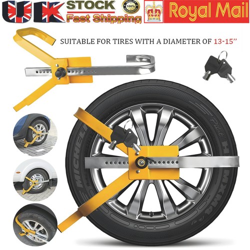 Heavy duty wheel clamp lock - heavy,