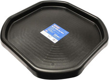 FAISPOTMINI Builders Mortar Mixing Spot Board 70 Cm X 70 Cm, Black