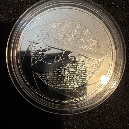 James bond 2026 silver coin - bond,