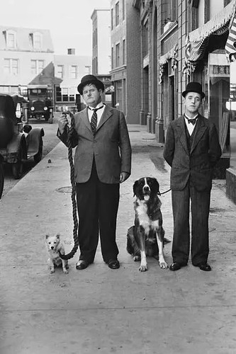 Stan laurel and oliver - laurel,