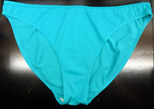 Woman's Bikini Bottoms Tesco F&F blue green bikini Brief Size UK 20
