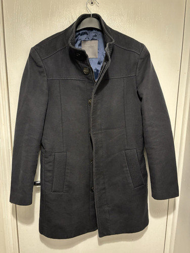 Zara man navy wool - zara,