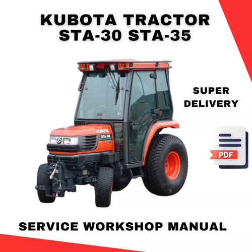 Kubota tractor sta - kubota, sta-35