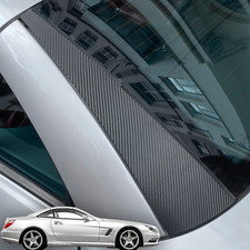 Mercedes SL R231 carbon decor molding trim trim B-C column rear
