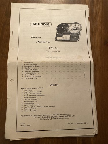 Tape recorder - tm, 60