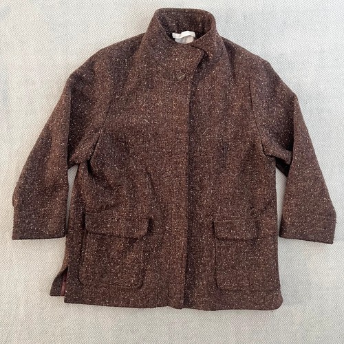 Jfw brown women coat wool - coat,