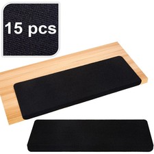 Black 15 Pcs Rectangular