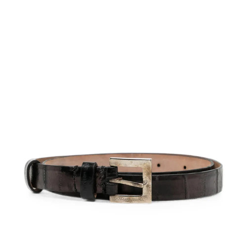 Dolce gabbana leather belt - dolce,