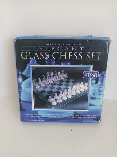 Elegant glass chess checker - elegant,