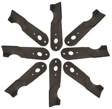 8 Lawnmower Blade Pack FitS Lawnflite & MTD / 742-0495, 742-0495B, 942-0495