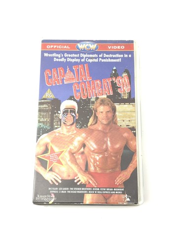 Wcw capital combat 1990 vhs - combat,