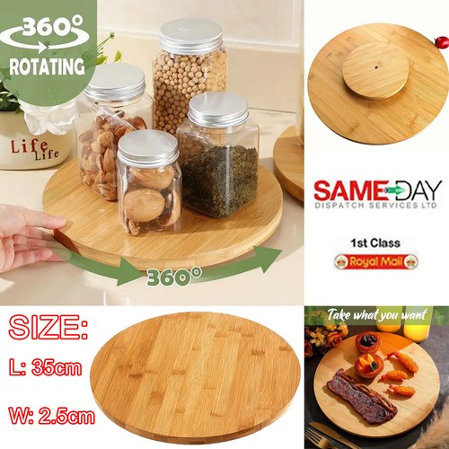 Rotating board round wooden - rotating,