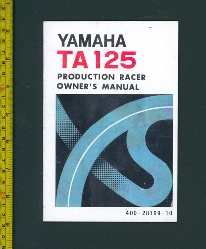 Yamaha ta125 production racer - ta125,