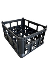 Tall Plastic Milk Crate - to