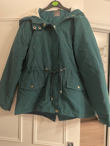 Green parka style - parka,