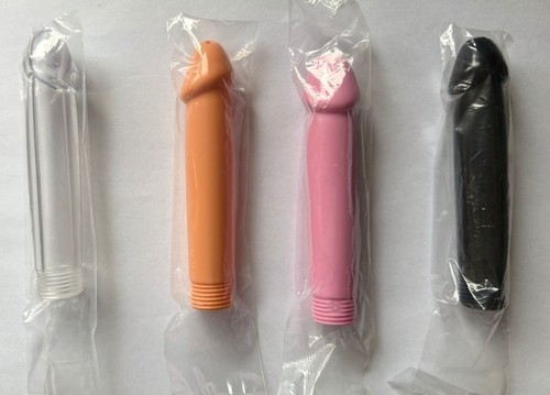 Penis shaped anal douche - penis,