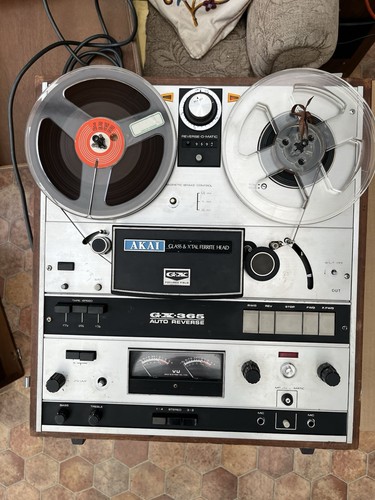 Akai 365 auto reverse - akai, reel