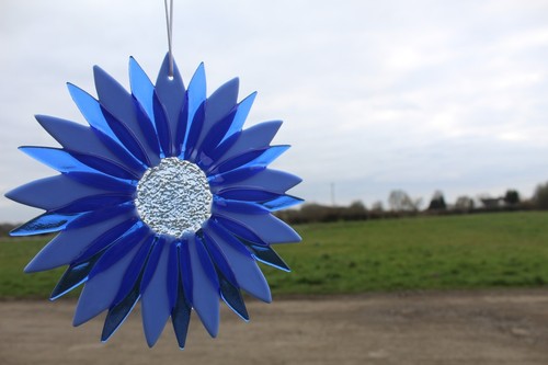 Cornflower wall art mobile or - cornflower,
