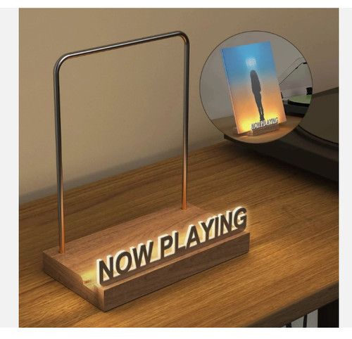 Now playing vinyl - vinyl, stand