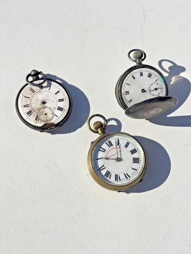 Vintage railway timekeeper - railway,