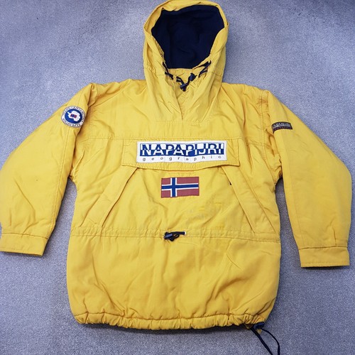 Napapijri jacket medium yellow - napapijri,