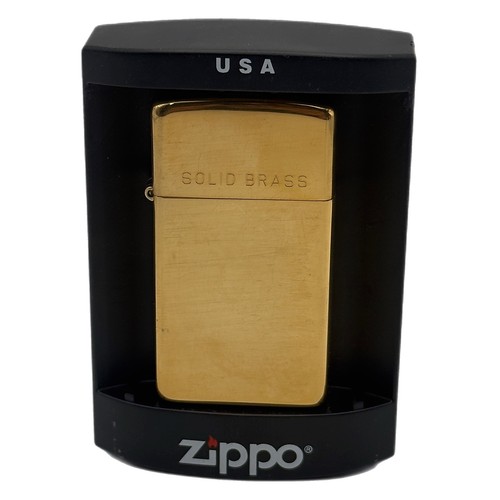 Zippo 1654 slim solid - zippo,