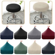 Thickened Elastic Bar Stool Chair Cover Round Chair Cover Seat Chair Slipcover