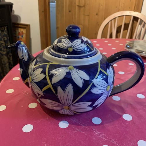 Ceramic blue and white - and,