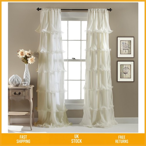 Elegant ruffled textured semi - elegant,
