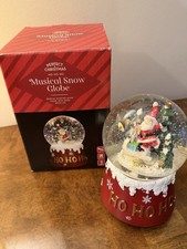 Musical snow globe ho - globe,