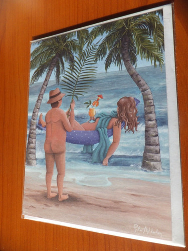 Humorous art greetings - ,