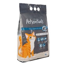 Petsentials Clumping Cat Litter with Active Carbon Ultra Absortbent 10L