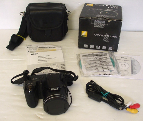 Nikon coolpix l810 1mp - l810, 16.1mp