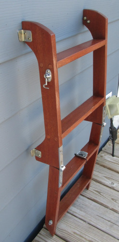 Vintage mahogany step - mahogany,