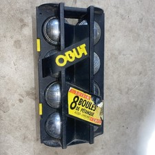 Obut Loisir Petanque Set 8 Chrome Boules + 2 Buts in Carry Case Vintage