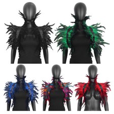 Elegant Feather Shrug Shawl