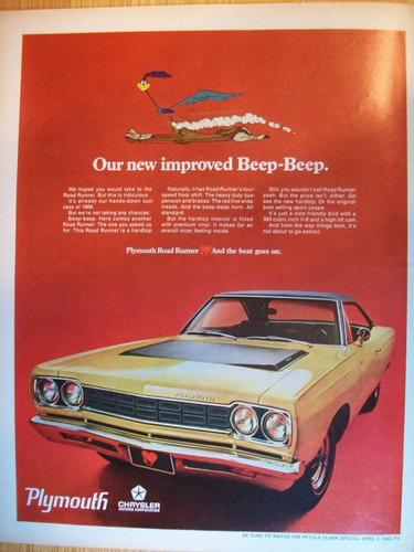 1968 plymouth road runner - 1968,