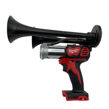 For Milwaukee 18V Drill Train Air Horn Dual Black Air Trumpets Double Loud BONUS