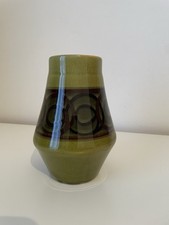 Studio Pottery Vase Marked To