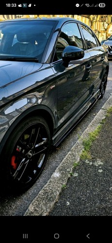 Oem gloss black audi - black,