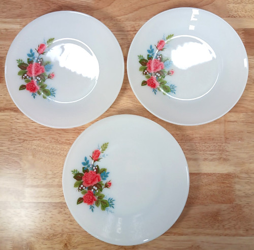 Cottage rose pyrex starter - pyrex,