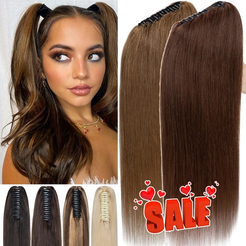 Thick claw clip ponytail - claw,