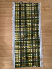 Vintage Plaid Hammock Lounge Bed, 74"x30"