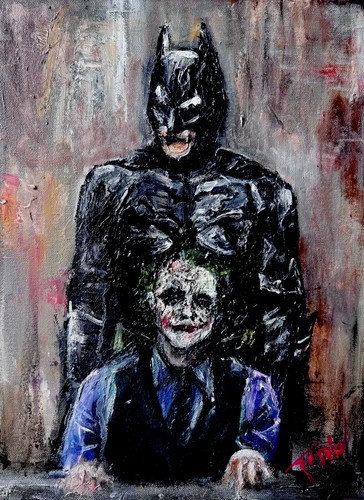 Batman and the - batman, dark