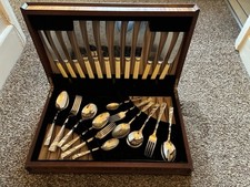 Silver Plated Cutlery (Wood