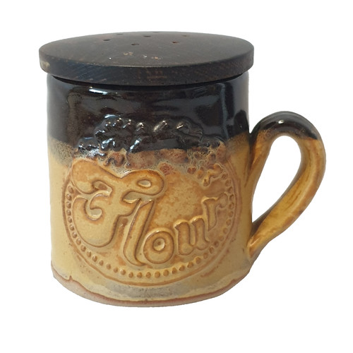 Vintage flour shaker sifter - shaker,